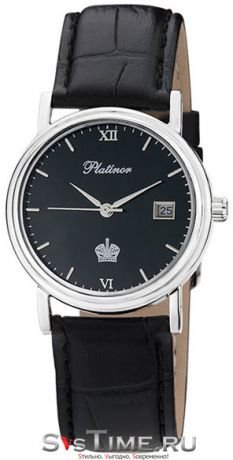 Platinor Мужские серебряные наручные часы Platinor 50600.516