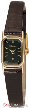 Platinor Женские золотые наручные часы Platinor 98450-1.503