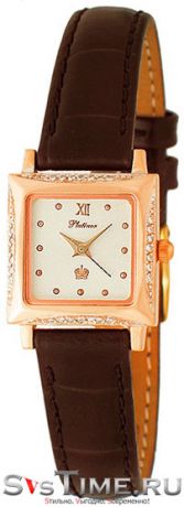 Platinor Женские золотые наручные часы Platinor 90256.116