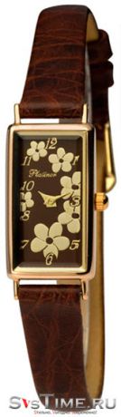 Platinor Женские золотые наручные часы Platinor 42550.745