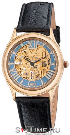 Platinor Мужские золотые наручные часы Platinor 41950.357