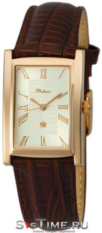 Platinor Мужские золотые наручные часы Platinor 50250.221