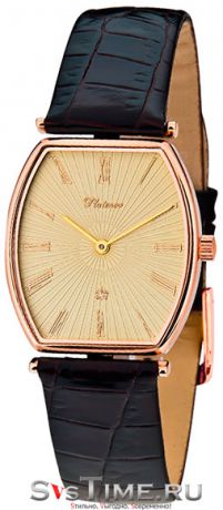 Platinor Мужские золотые наручные часы Platinor 53750.421