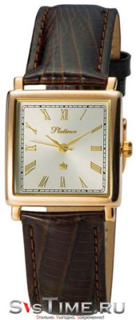 Platinor Мужские золотые наручные часы Platinor 57550.215