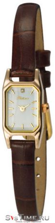 Platinor Женские золотые наручные часы Platinor 98450.303 ремешок