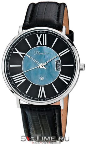 Platinor Женские серебряные наручные часы Platinor 56700.517