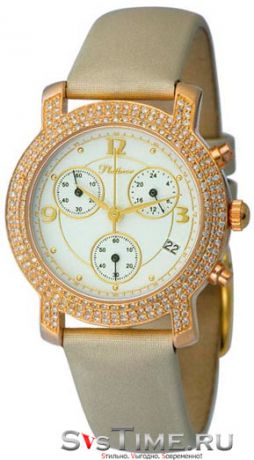 Platinor Женские золотые наручные часы Platinor 97551.106