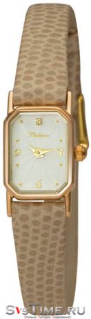 Platinor Женские золотые наручные часы Platinor 98450-1.212