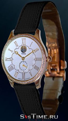 Континент Женские золотые российские наручные часы Континент 102.13.1064st Gold