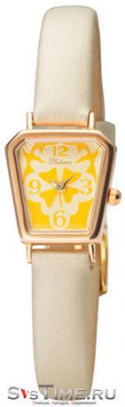 Platinor Женские золотые наручные часы Platinor 98950.445