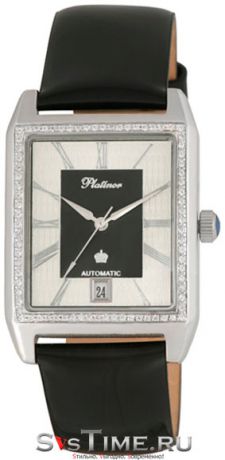 Platinor Мужские серебряные наручные часы Platinor 51906.218