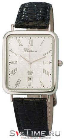 Platinor Мужские серебряные наручные часы Platinor 54600.221