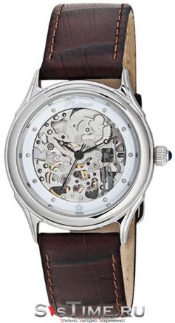Platinor Мужские серебряные наручные часы Platinor 41900.159