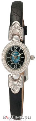 Platinor Женские серебряные наручные часы Platinor 200406.510