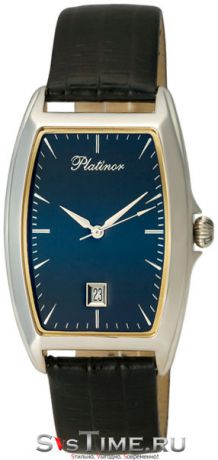 Platinor Мужские серебряные наручные часы Platinor 47700.603