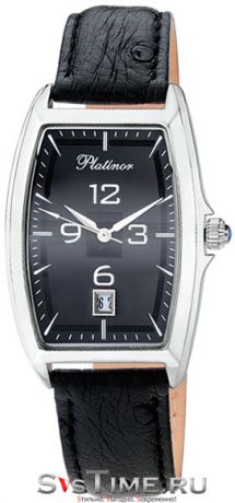 Platinor Мужские серебряные наручные часы Platinor 47700.510