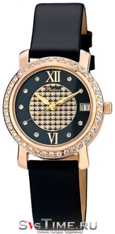 Platinor Женские золотые наручные часы Platinor 97456.519