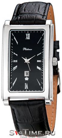 Platinor Мужские серебряные наручные часы Platinor 48500.515