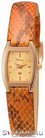 Platinor Женские золотые наручные часы Platinor 91550.401