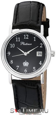 Platinor Мужские серебряные наручные часы Platinor 50600.505