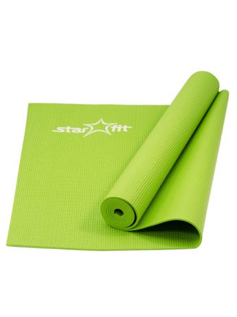starfit Коврик для йоги STARFIT FM-101 PVC 173x61x0,4 см, зеленый 1/20