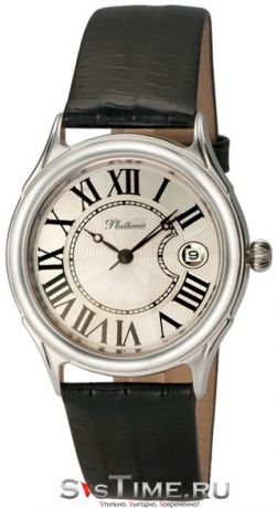 Platinor Мужские серебряные наручные часы Platinor 50400.233