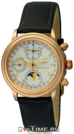 Platinor Мужские золотые наручные часы Platinor 57850.315