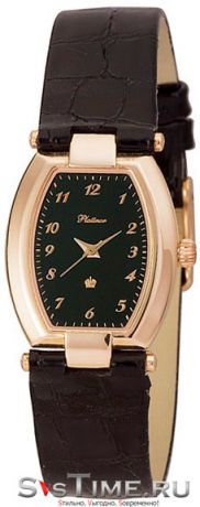 Platinor Женские золотые наручные часы Platinor 98650.505