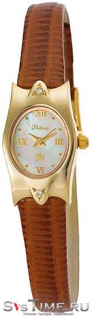 Platinor Женские золотые наручные часы Platinor 95561.316