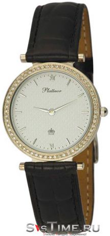 Platinor Женские золотые наручные часы Platinor 93241.122