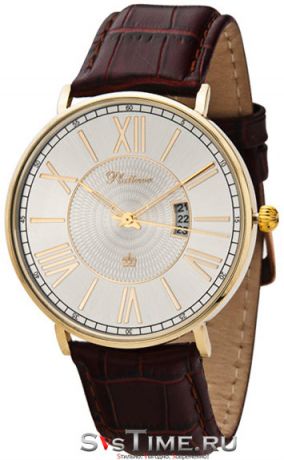 Platinor Мужские золотые наручные часы Platinor 56760.210
