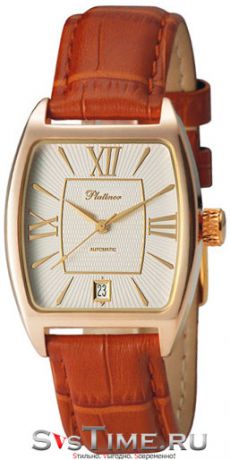 Platinor Мужские золотые наручные часы Platinor 55750.220