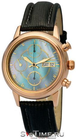 Platinor Мужские золотые наручные часы Platinor 58750.617