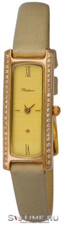 Platinor Женские золотые наручные часы Platinor 98751.422