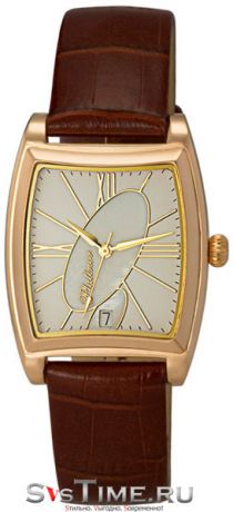 Platinor Мужские золотые наручные часы Platinor 53050.317