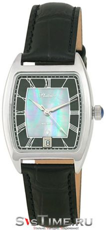 Platinor Мужские серебряные наручные часы Platinor 55700.521 перламутр