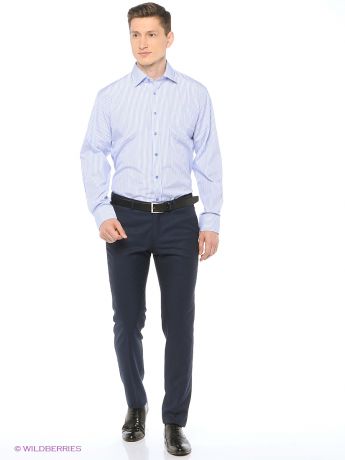Mr. Marten Рубашка мужская с длинным рукавом в полоску