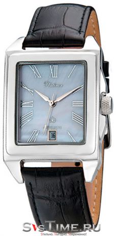 Platinor Мужские серебряные наручные часы Platinor 46300.615