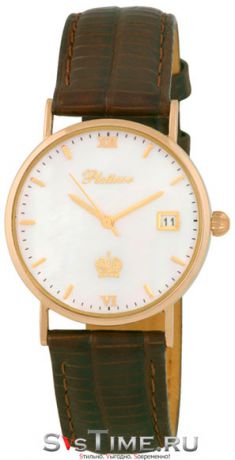 Platinor Мужские золотые наручные часы Platinor 54550.316