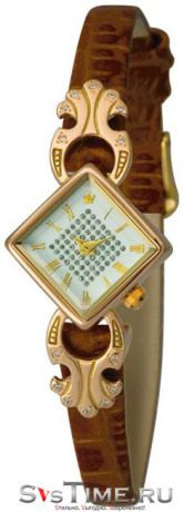 Platinor Женские золотые наручные часы Platinor 44856-2.119
