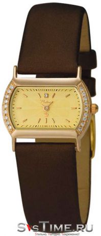Platinor Женские золотые наручные часы Platinor 98551.404