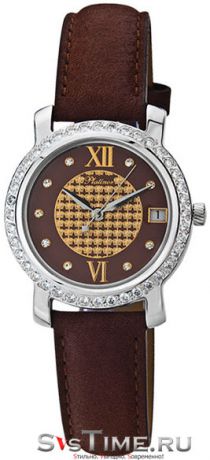 Platinor Женские серебряные наручные часы Platinor 97406.719