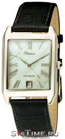Platinor Мужские золотые наручные часы Platinor 51940.315