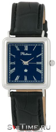 Platinor Мужские серебряные наручные часы Platinor 54900.615