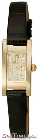 Platinor Женские золотые наручные часы Platinor 90560.210
