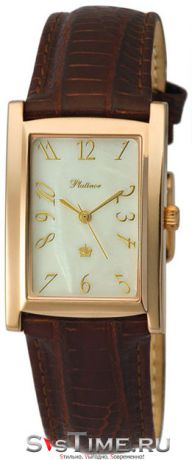 Platinor Мужские золотые наручные часы Platinor 50250.305
