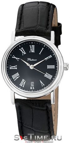 Platinor Мужские серебряные наручные часы Platinor 50600.515
