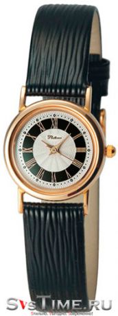 Platinor Женские золотые наручные часы Platinor 98150.218