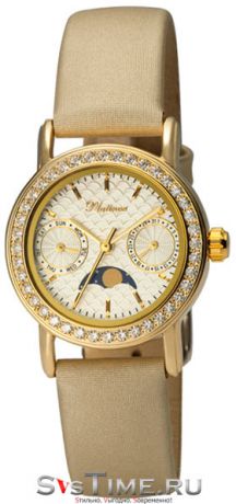 Platinor Женские золотые наручные часы Platinor 97766.104