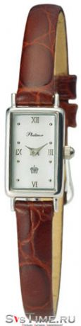 Platinor Женские серебряные наручные часы Platinor 200200.216